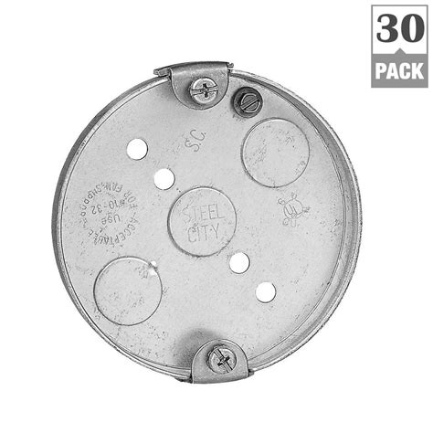 pancake junction box home depot|pancake electrical junction box.